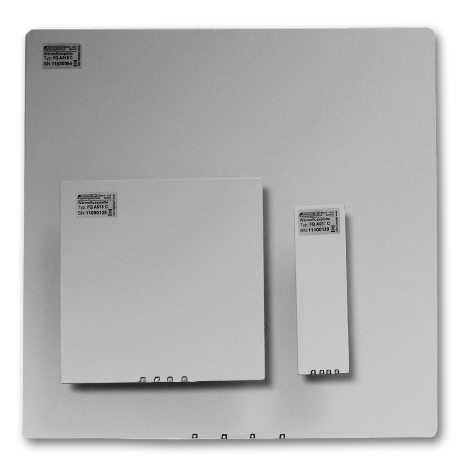 Digitale Wärmeflussplatten FQADx Typ 117, 118, 119