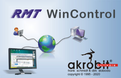 RMT WinControl software for evaluating, monitoring, networking