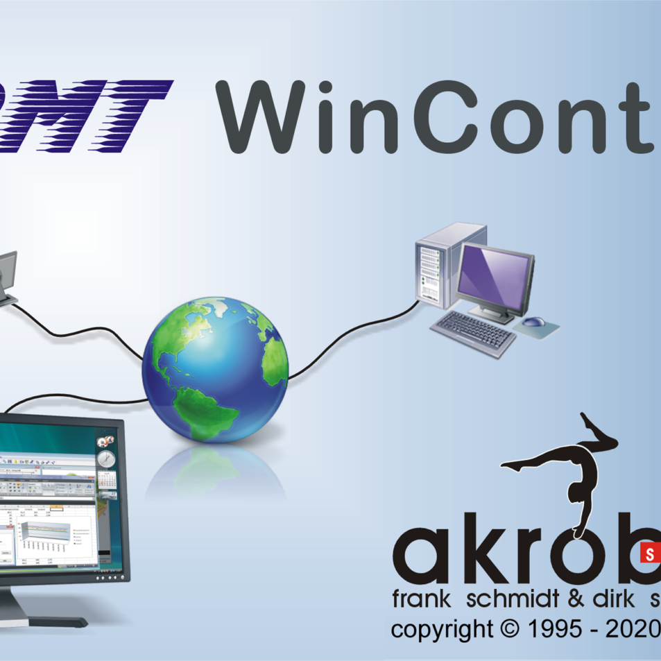 Messsoftware RMT WinControl für Auswertung, Überwachung und Vernetzung