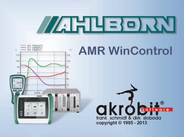 Messsoftware WinControl für Messwerterfassung und Messdatenverarbeitung mit ALMEMO® Geräten