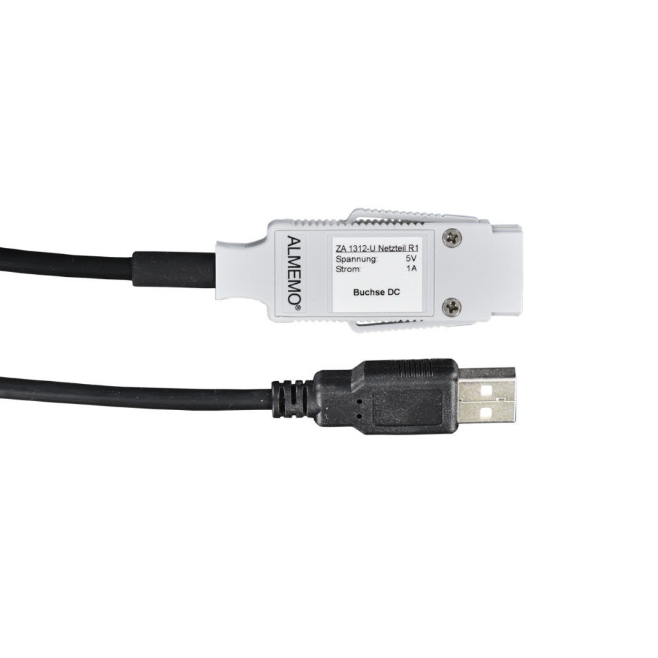 ALMEMO® Versorgungskabel mit USB-Stecker